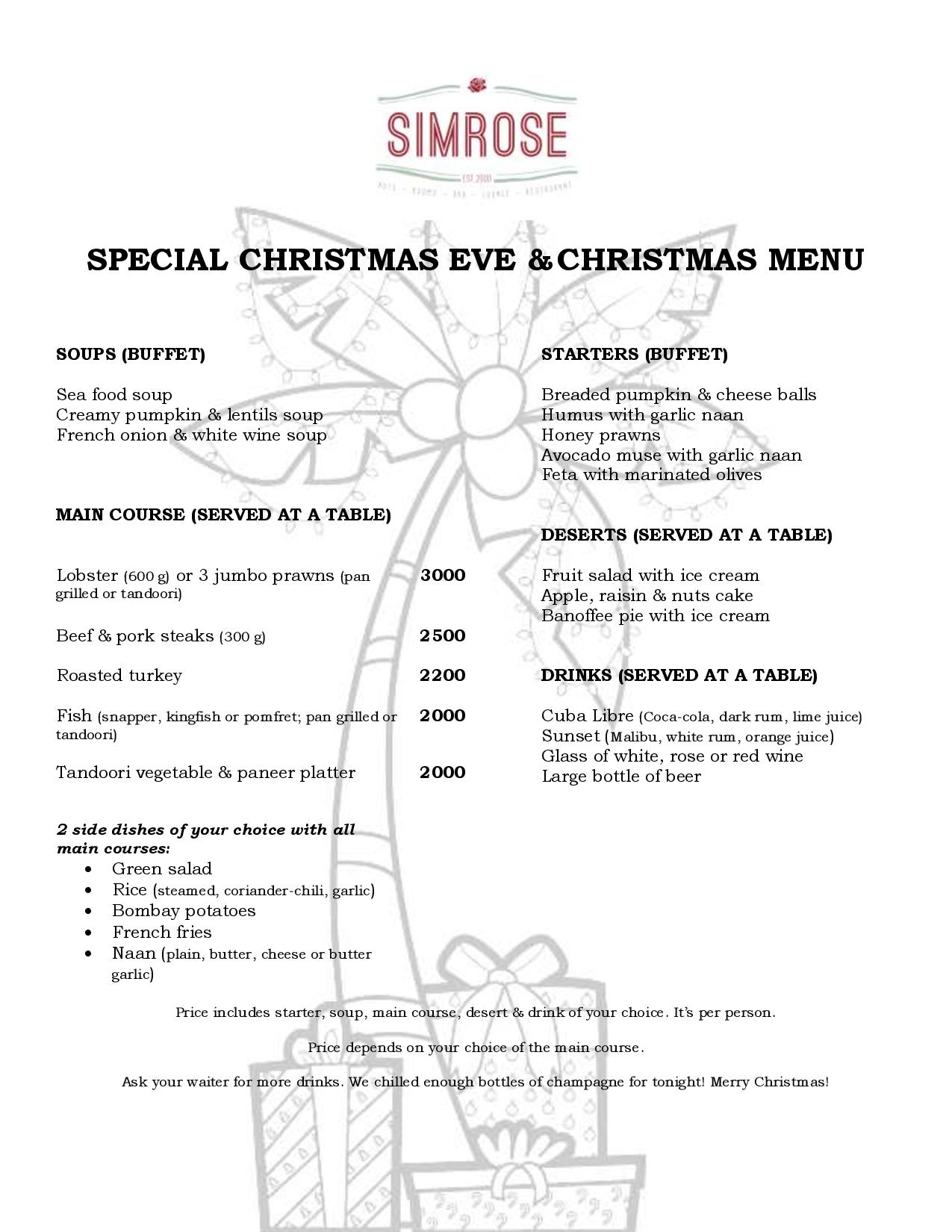 SPECIAL CHRISTMAS EVE and CHRISTMAS MENU PALM TREE-page-001