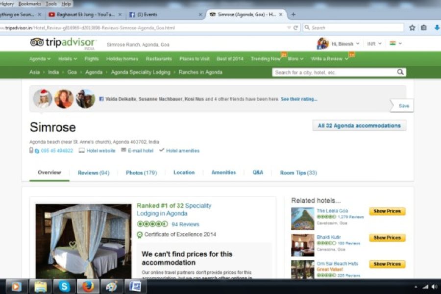 The best Christmas present! Rated number 1 on Tripadvisor!